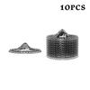 10Pcs Disposable Drain Filter Hair Catcher Hair Proof Bathroom Floor Drains Shower Drain Cover Anti-Clog Mesh For Hair/Waste
