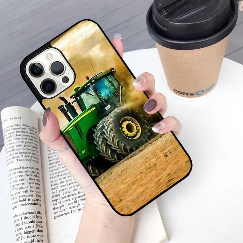 Farm Tractor Mobile Phone Cases Cover For iPhone 17 Air 16 15 14 12 13 11 Pro MAX Apple Plus Coque