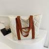 Oxford Fabric Tote Bag For Women With Large Capacity And Street Style For Daily Use