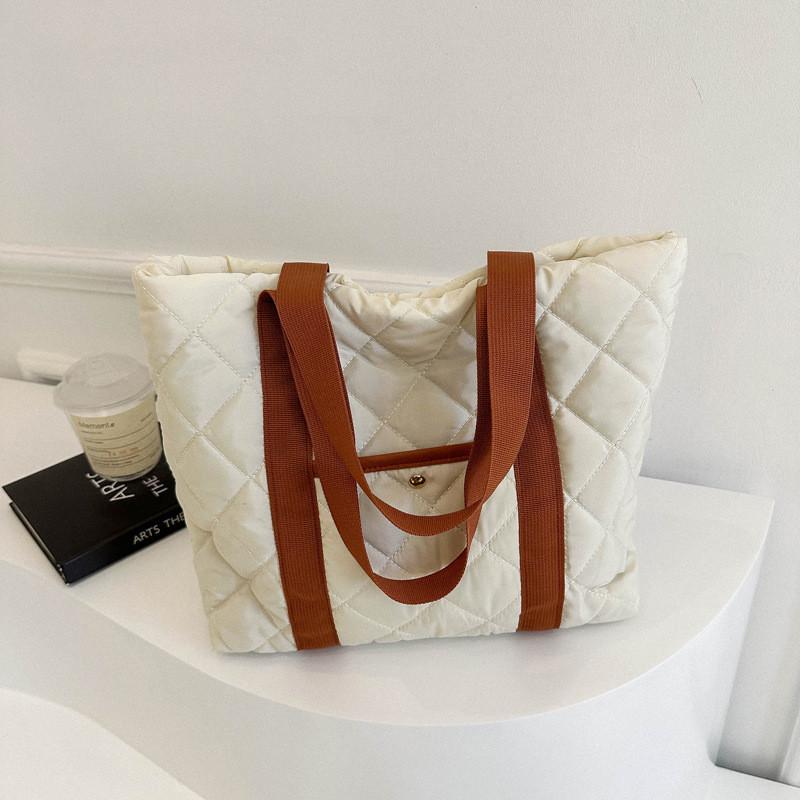 Oxford Fabric Tote Bag For Women With Large Capacity And Street Style For Daily Use