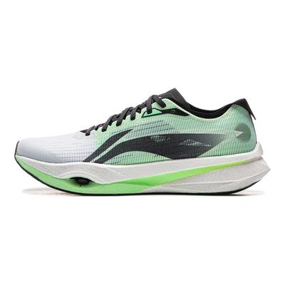 Li Ning Wind Chaser Pro Tecnologia Piastra in Carbonio a Pianta Piena Scarpe da Allenamento Professionale per Maratona Scarpe da Corsa Unisex Bianco Verde ARPV017-1
