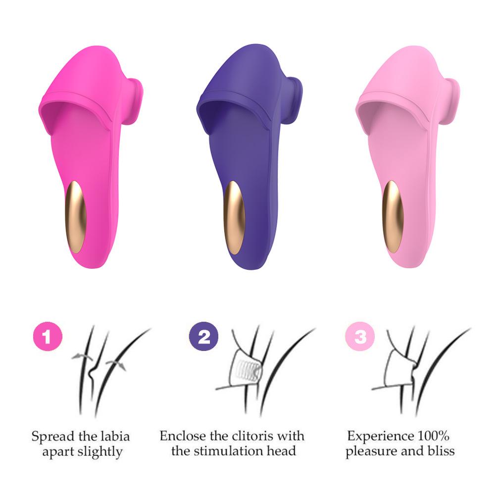 Strong Sucking Vibrator Sex Toys for Women Clitoris Nipple Stimulator Finger Sleeve Female Masturbator Adult Supplies