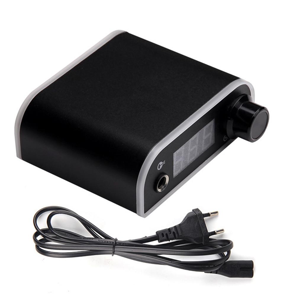 Tattoo Power Supply Professional Digital LED Display Voltage Adjustable Pedal Free Tattoo Machine