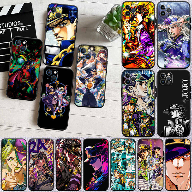 MH75 JoJos Bizarre Adventure Phone Shell Case for Redmi Note 8 9 10 11 11S 10C 10X 10A 10T 9A 9C 9T 9S 8T Pro Max Plus Prime