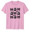 Coquette Pumpkin Bows Unisexs TShirt Coquette Aesthetic Halloween Gift For Her