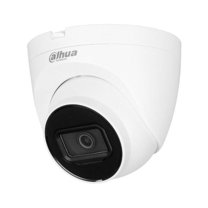 White Outdoor Security Camera Dahua DH-IPC-HDW2241TP-S-0280B