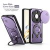 Shockproof Hybrid Dual Layer Magnetic Metal Ring Stand Case For Honor 600 Pro X8B X8C X9D X9C Rotate Camera Lens Protetion Cover