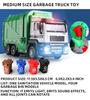 New 1:24 Large Urban Sanitation Vehicles Alloy Metal Diecast Model Car Sound & Light Series Simulation Construction Trucks Toys For Kids