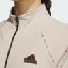Adidas Tech Slim Knit Jacket Running Fitness Quick-Dry Yoga Casual Training Tight Jacket Women Jacket Beige JJ1116