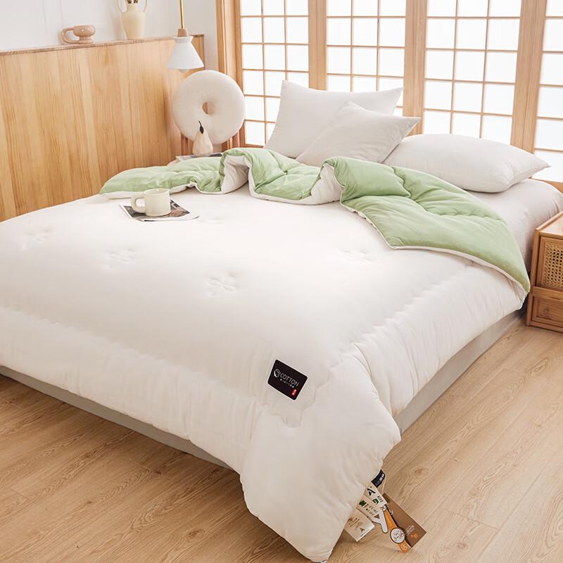 ZouYueZhuo Washable Class A Cotton Soybean Fiber Quilt (220x240cm, 4kg)