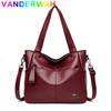 Qualidade de couro das mulheres alça superior sacos feminino ombro sac tote shopper bolsa feminina bolsas designer luxo para mulher