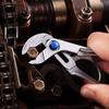 4inch Mini Water Pump Pliers Groove Joint Pliers Fast Adjustable Tongue V-Jaw for Tight Spaces and Versatile Use