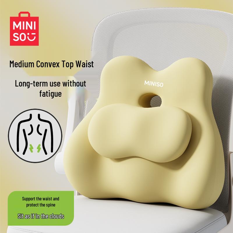 Car Seat Back Lumbar Support Cushion for Long Sitting