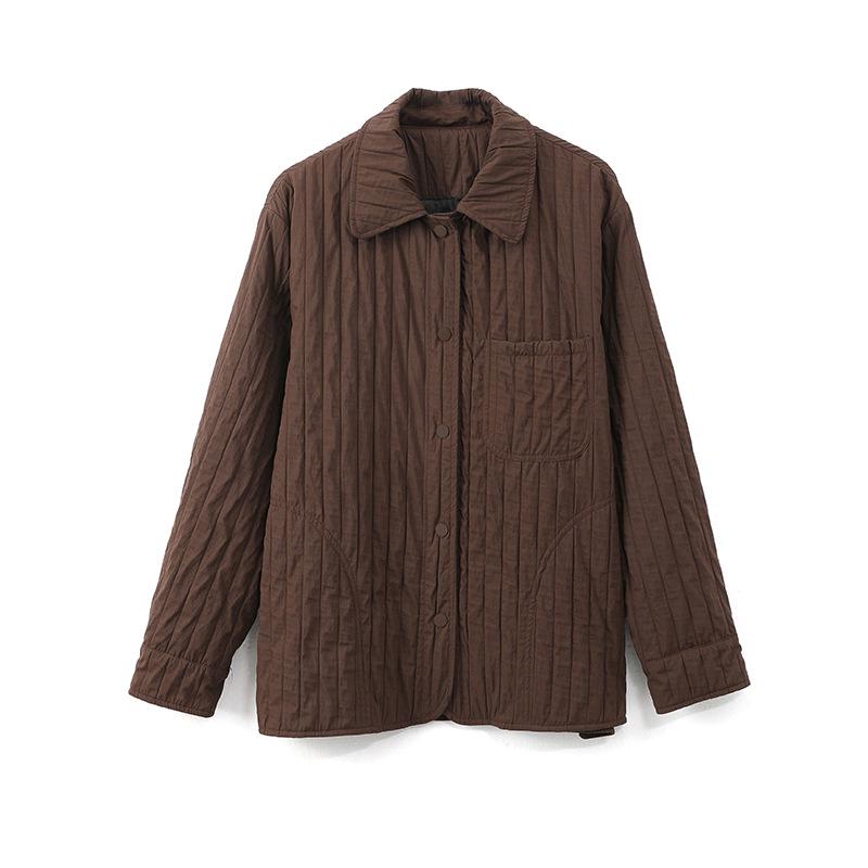 Thick Quilted Shirt Jacket