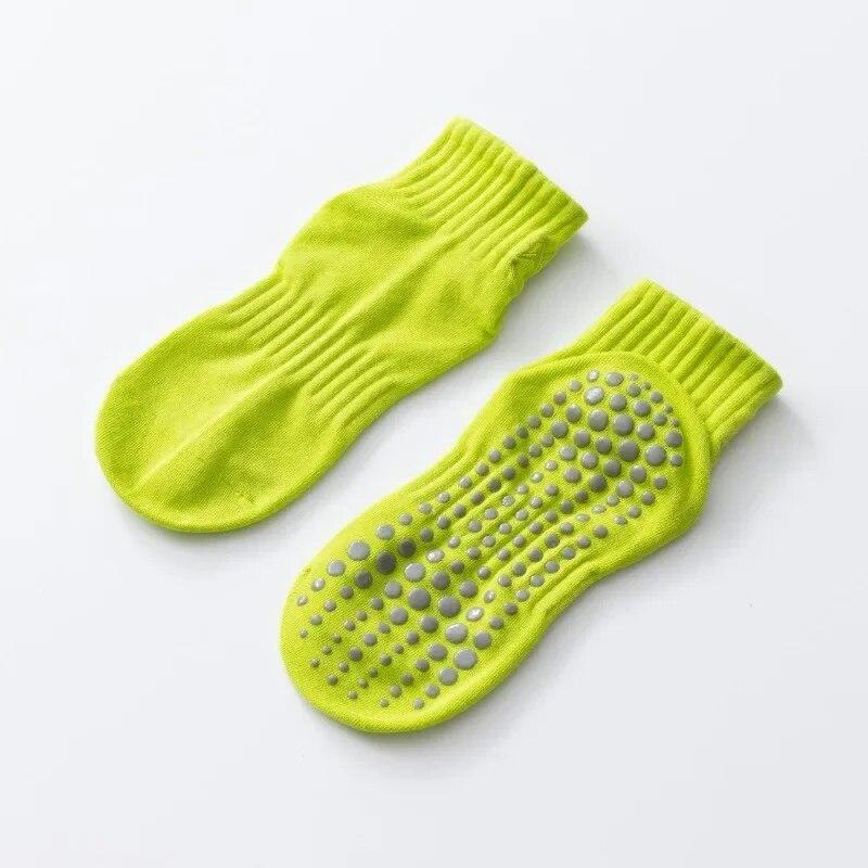 Neue feste Farbe, einfache, rutschfeste, atmungsaktive Yogasocken, Pilatessocken für Damen, Indoor-Tanz, Fitness, Gymnastik, Training, Sport-Socken