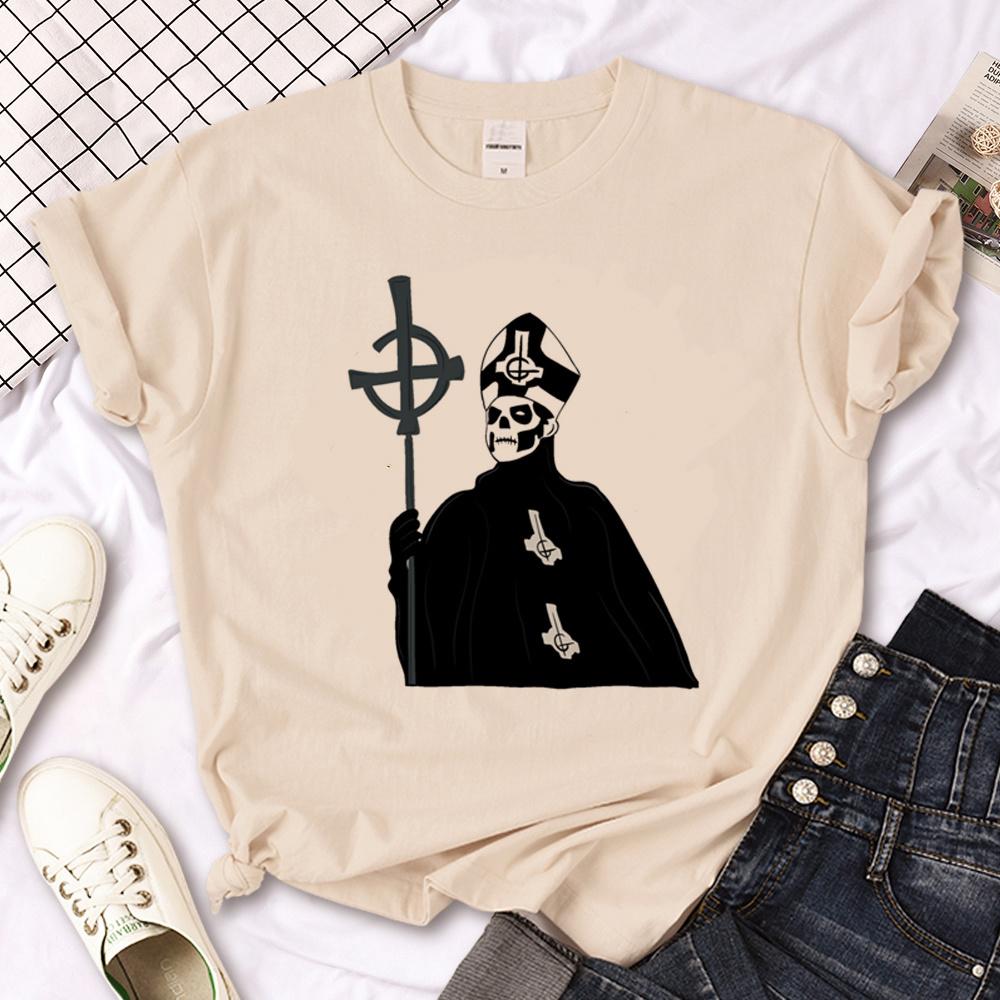 Ghost Band Tshirt Women Summer Tshirt Girl Anime Clothes