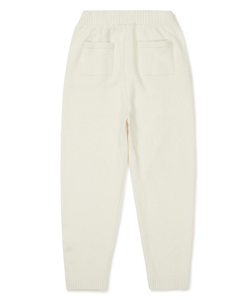 CLOVE [23Fw Clove] Knit Jogger Pants (Ivory)