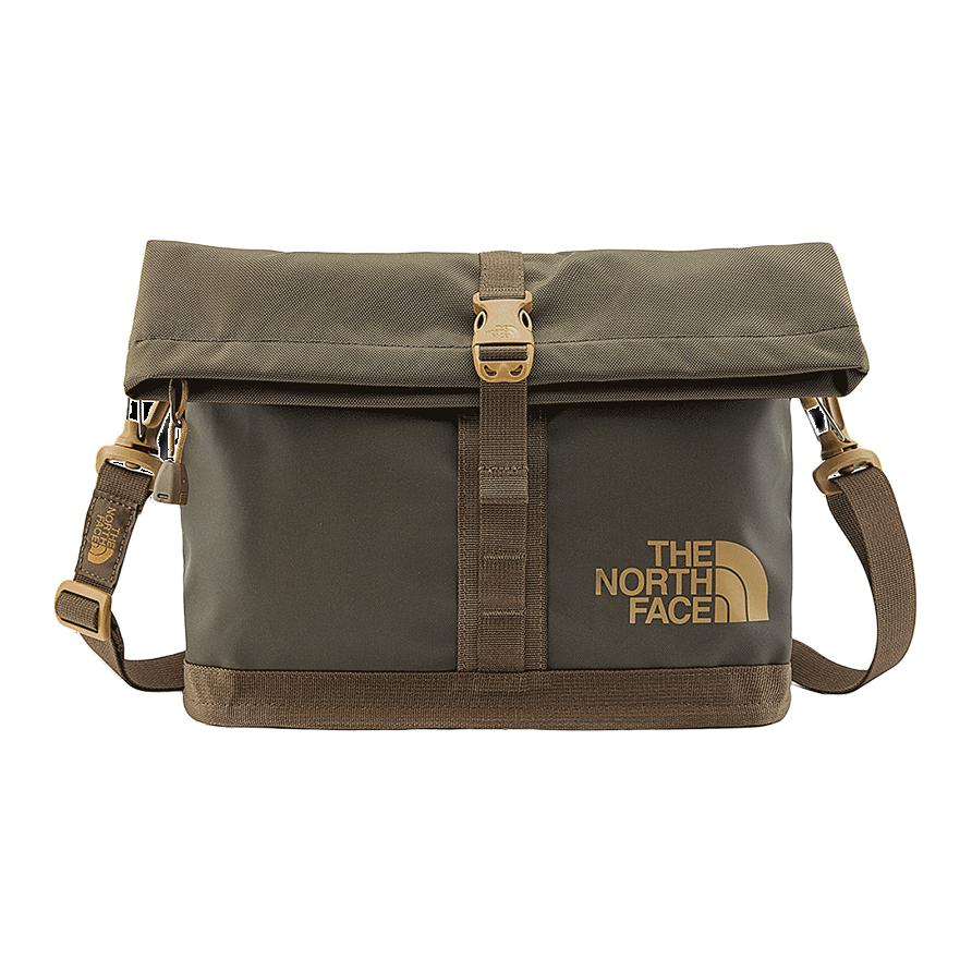 

The North Face Base Camp 7.9L Fashion Casual Versatile Shoulder Crossbody Outdoor Bag Unisex bags Dark-Green Smoky-Brown NF0A8BK6-55ZS-D2-B7I Ebony Green & Smoky Brown