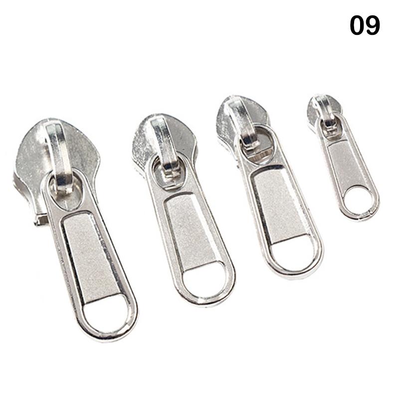 5/8Pcs 4 Sizes Universal Instant Fix Zipper Repair Replacement Slider Zippers