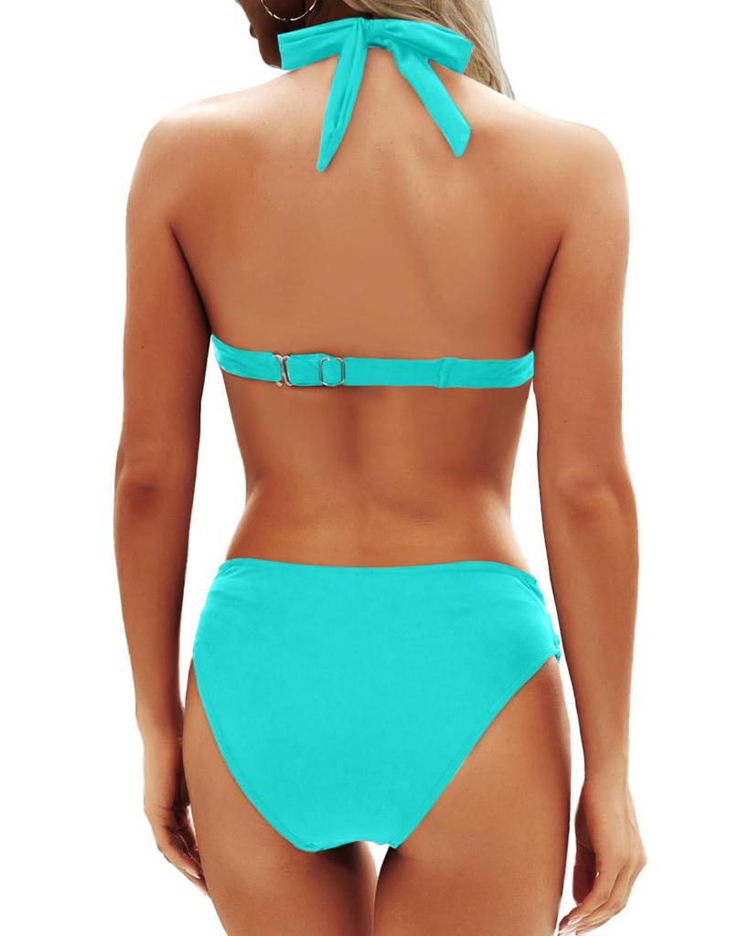 2025 European & American Women's Split Swimsuit Bikini