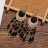 Boho Ethnic Dangle Earring Metal Ear Studs Vintage Drop Pendant Earrings  Jewelry