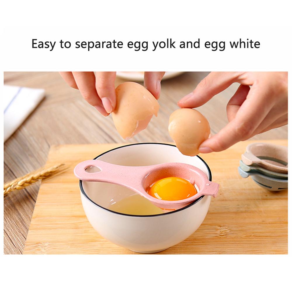 Kjøkkenbakeutstyr For hjemmebruk Bærbar miljøvennlig hvetestamme Materiale Eggfilter Eggehvit