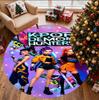 Tappeto Rotondo con Motivo KPop Demon Hunters, Tappetino da Interno/Esterno, per Picnic, Sala Giochi, Camera da Letto, Ufficio, Soggiorno, Tappeto Decorativo per la Casa, Regalo di Compleanno