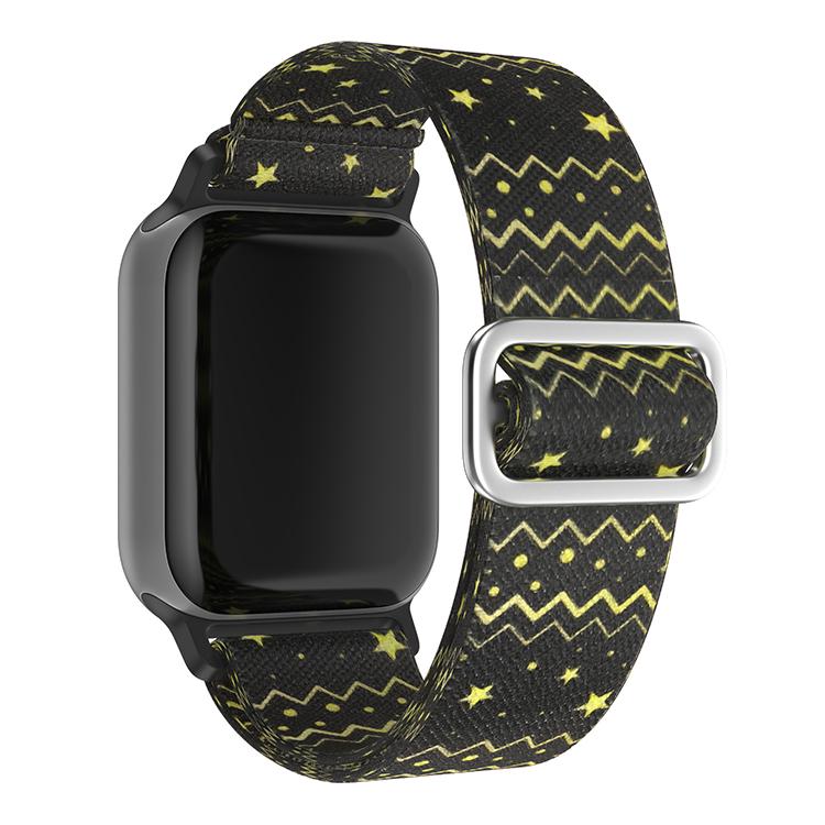 Christmas Strap for Apple Watch Band 46/42mm 45/41mm 44/40mm 49mm Elastic Nylon Bracelet Correa iWatch Series 11/10/9/8/SE/Ultra