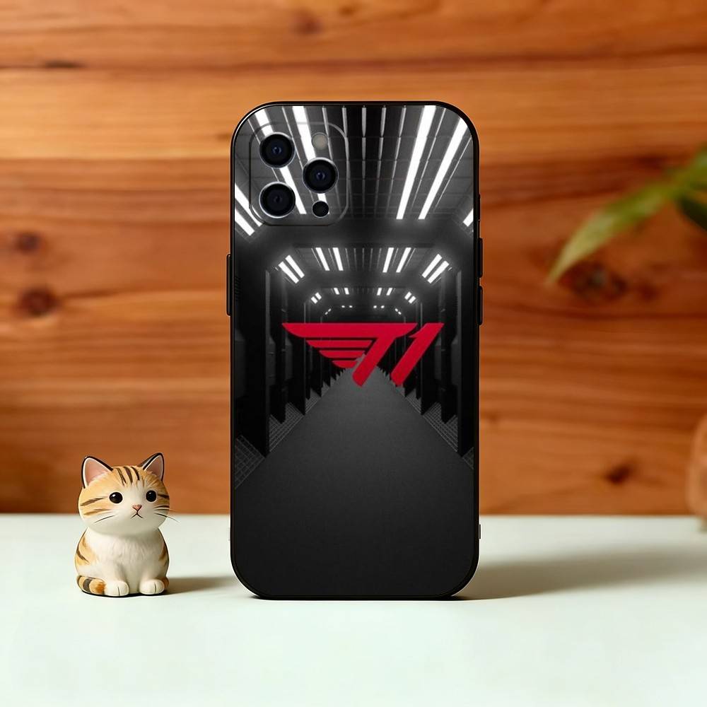 Cool t-T1 E-gaming Design Phone Case Silicone Soft For IPhone 17 16 15 14 13 12 11 X XR Plus Pro Max Plus