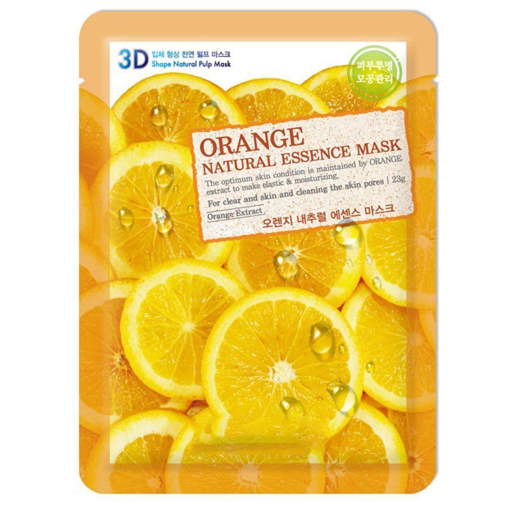 Orange 100 sheets of moisturizing mask pack with mild ZGGKDGBO ingredients