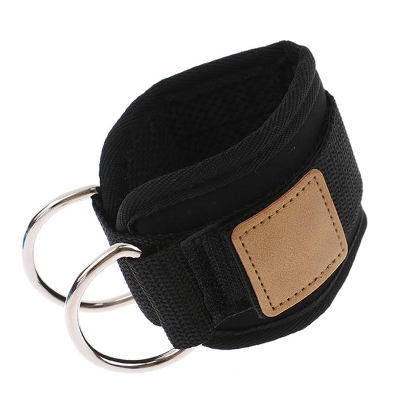 

1 шт. ремешок на щиколотке для кабельных тренажеров, мягкая спортивная манжета для защиты лодыжки, спортивное тренировочное оборудование для спортзала, принадлежности для фитнеса чёрный