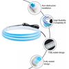 12V Flexible Car Hood Decorative Light Strip Daytime Running Light Scan Waterproof DRL LED Strip Auto Ambient Atmosphere Lamp