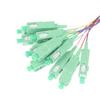Sc Upc/Apc 12 Bundles Fiber Jumper Connector Sc Square Head Pigtail Fiber Jumper, Pc Monitor Lead Cable Cord, High Speed Data
