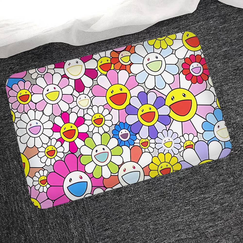 T-Takashis M-Murakamis Cartoon Floor Carpet Nordic Style Home Doormat Bathroom-Toilet Mats Bedroom Hotel Decor Mat
