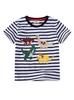 2026 New Boys' Cartoon Short-Sleeve Cotton Shirt for Summer