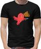 Piou Piou Bird Mens T-Shirt - Bird - Gun - Gangster - Birdy - Flying
