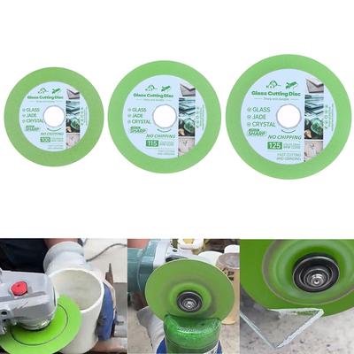 1 Piece Ceramic Polish Angle Grinder Machine Glass Cutting Disc 100/115/125mm Ultra-thin Saw Blade Iamond Jade Wine Bottle