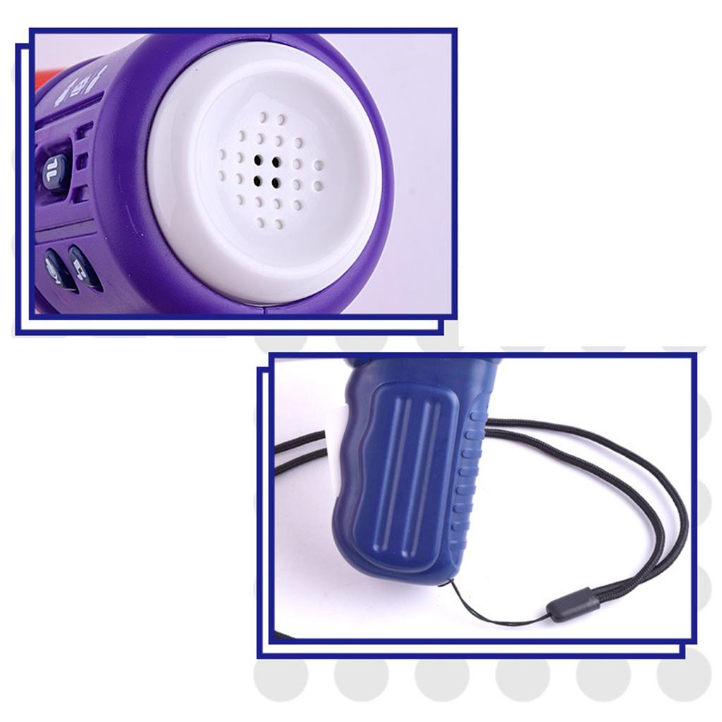 Voice Changer Horn Toy for Kids Mouth Shape Multi Button Voice Changer Horn with Skid Resistance
