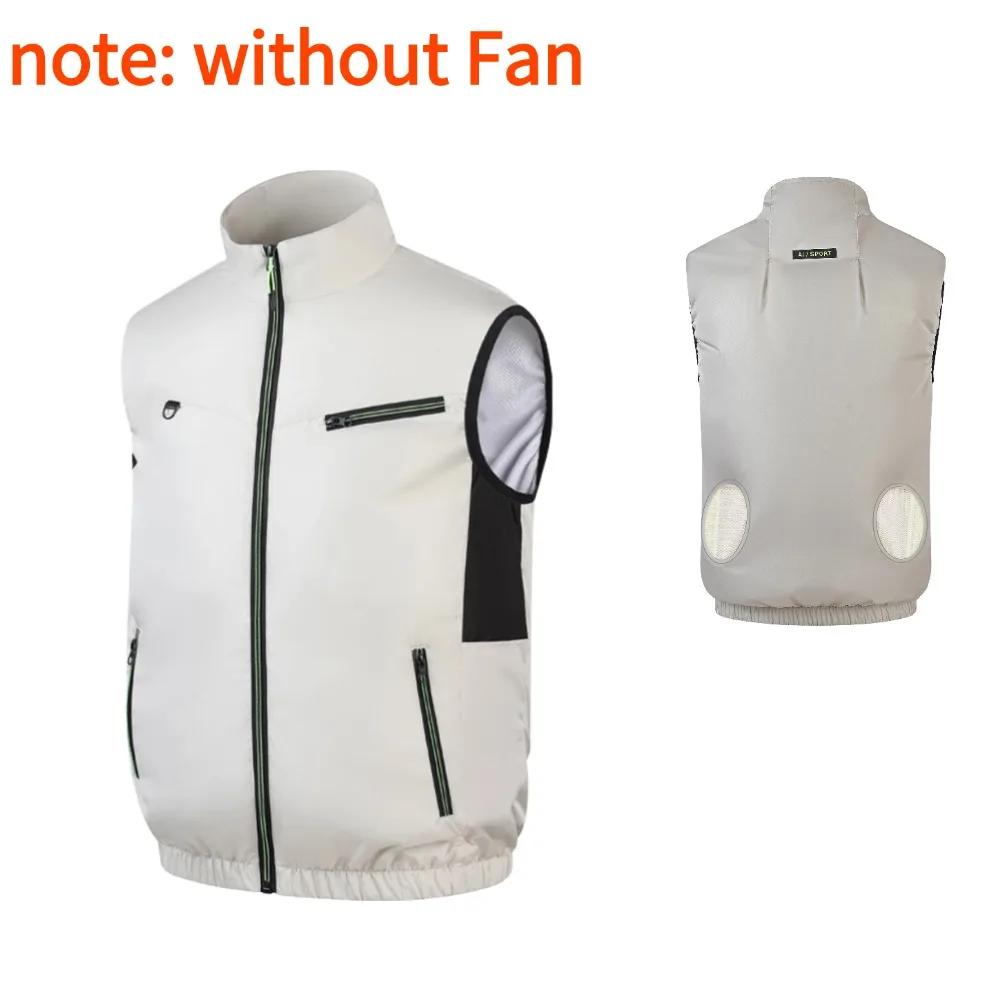 

Cool Vest Wearable Cooling Fan Vest Air-conditioned Clothes Cooling for High Temperature Work Fishing Vest Hiking Summer M