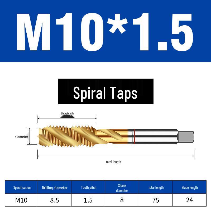 High-Strength Alloy Stainless Steel Tap with Spiral Groove and Anti-Breakage Design