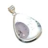 Dendrite Opal Gemstone Handmade 925 Sterling Silver Jewelry Pendant 2.25" SU-9940