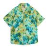 Hawaiian beach shirt casual shirt men's loose short-sleeve shirt