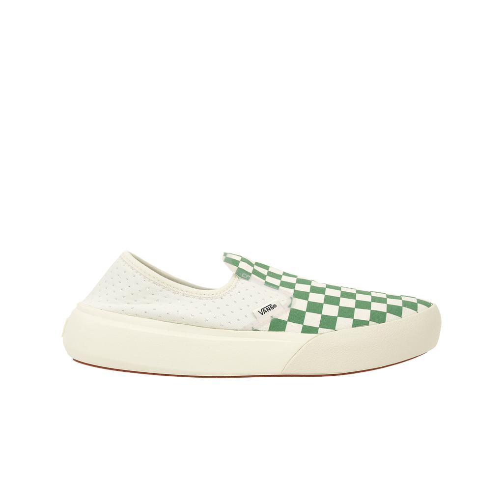 Vans ComfyCush One Checkerboard - Green Unisex Sneakers Marshmallow VN0A45J5V0N