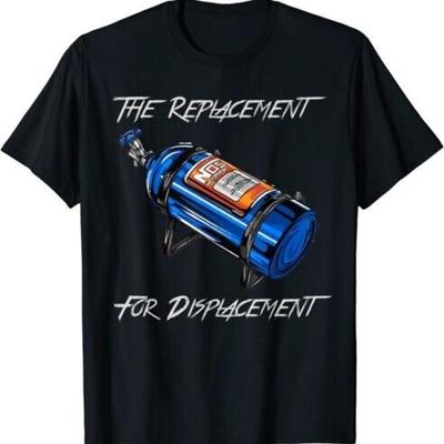 Neues limitiertes T-Shirt als Ersatz für Nitrous-Flasche