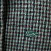 Lacoste BF1111L Classic wool blend soutien collar coat coat 36 greenUsed