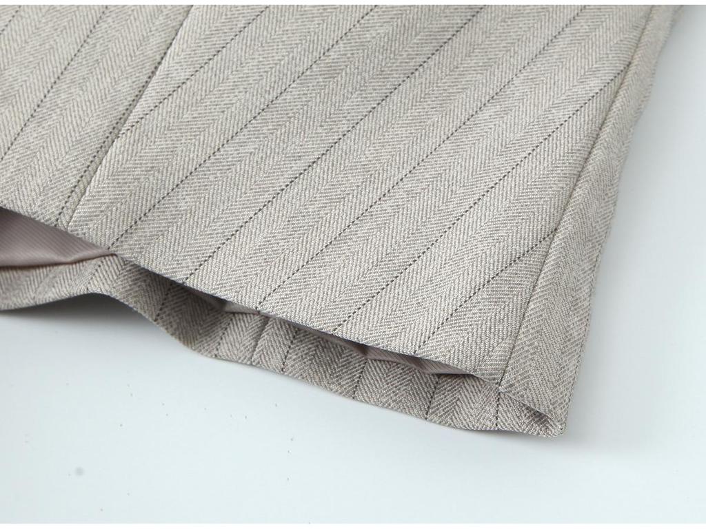 Wiosna 2025 Damska Kamizelka Bez Rękawów i Spodnie Casualowe - Moda w Stylu Euroamerykańskim