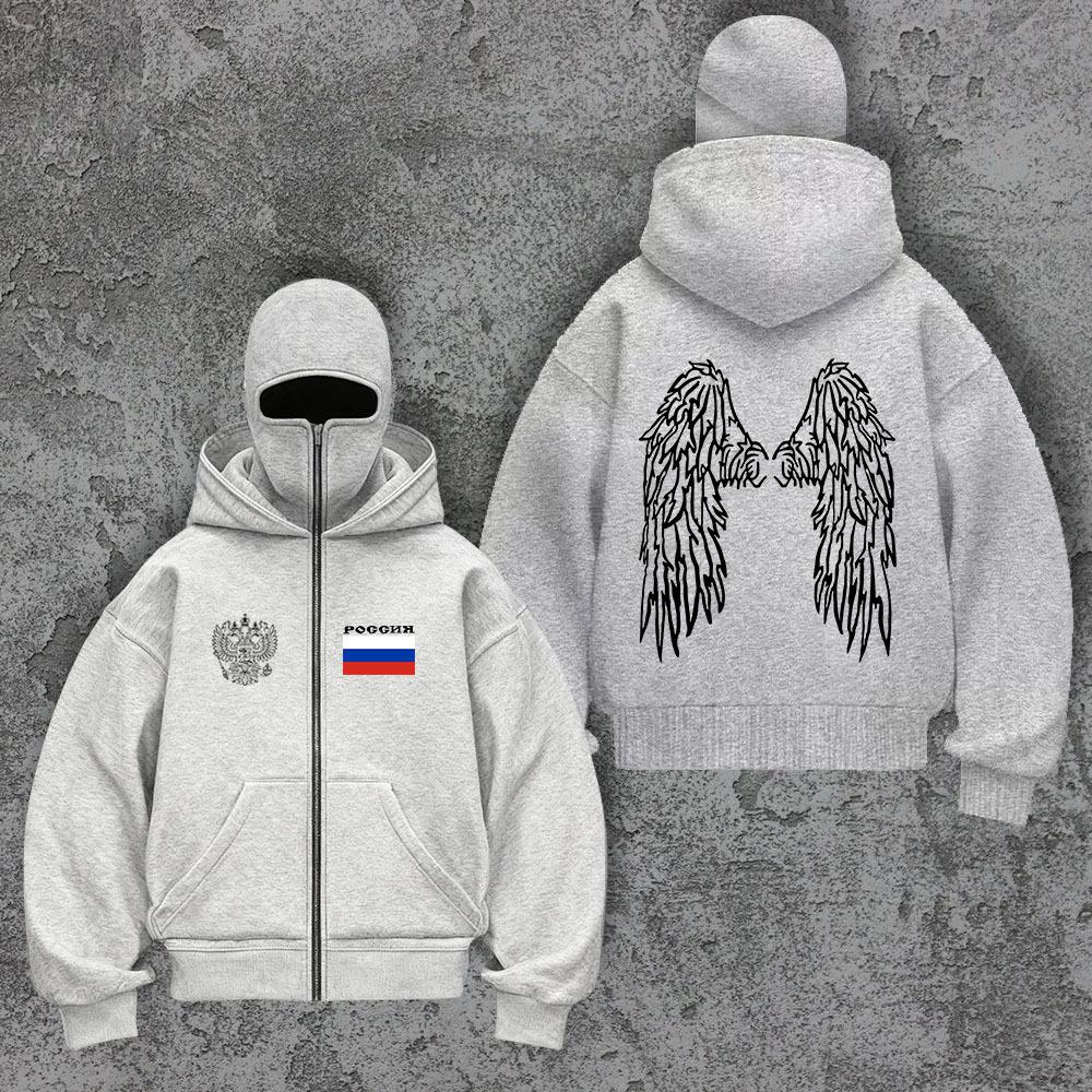 European and American Fashion Hoodies, Hoodies, Men's and Women's Tops, Trendy Long Sleeves, Autumn and Winter Men's and Women's Cardigans