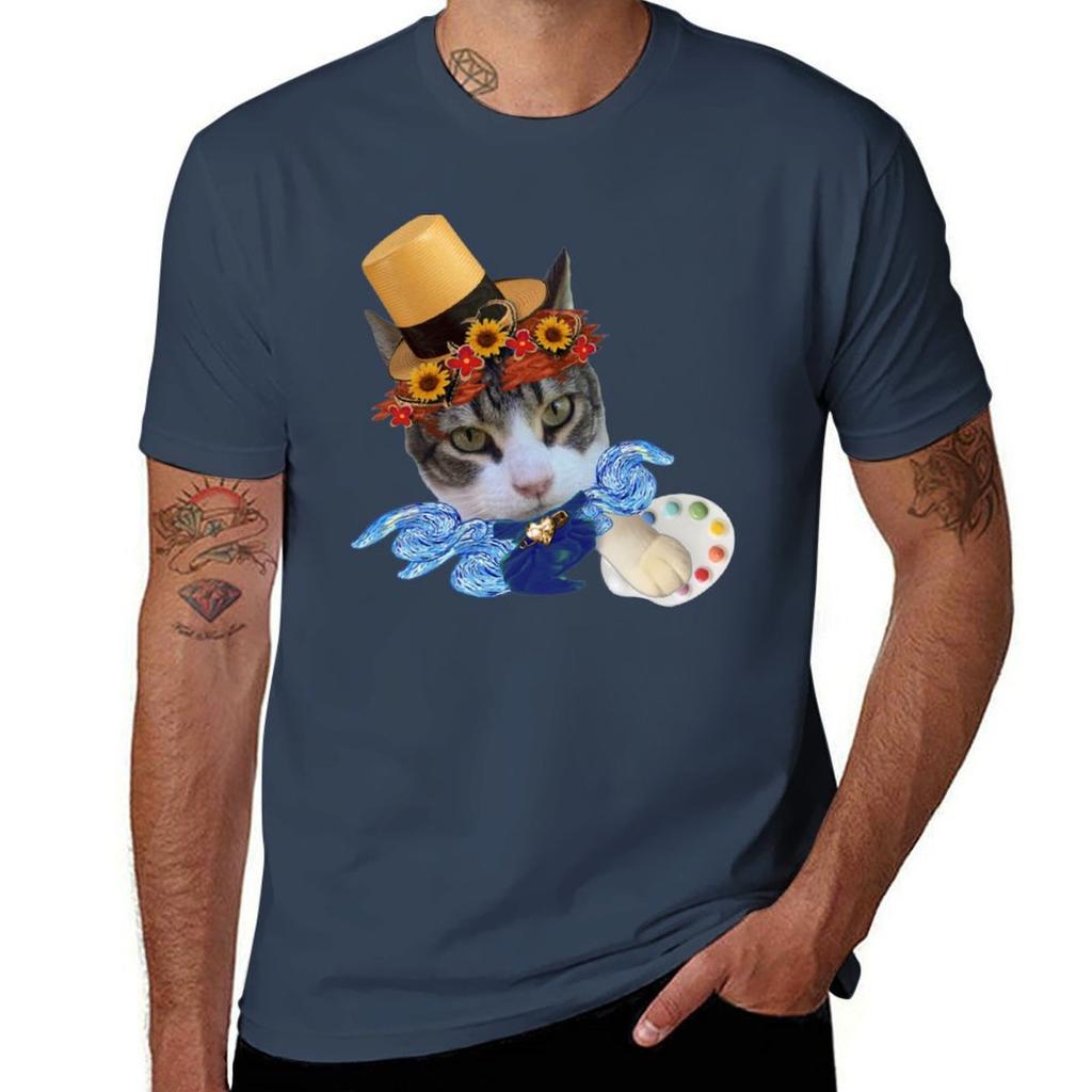 Cutout Shape Ernie Paints Perfect T-Shirt Cotton Tshirt 100% Man T Shirt Graphic T-Shirt