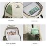 Forest-Style Women's Lightweight Hiking Backpack - Fresh, Sweet Contrast Colors, Large Capacity Dual Shoulder Bag