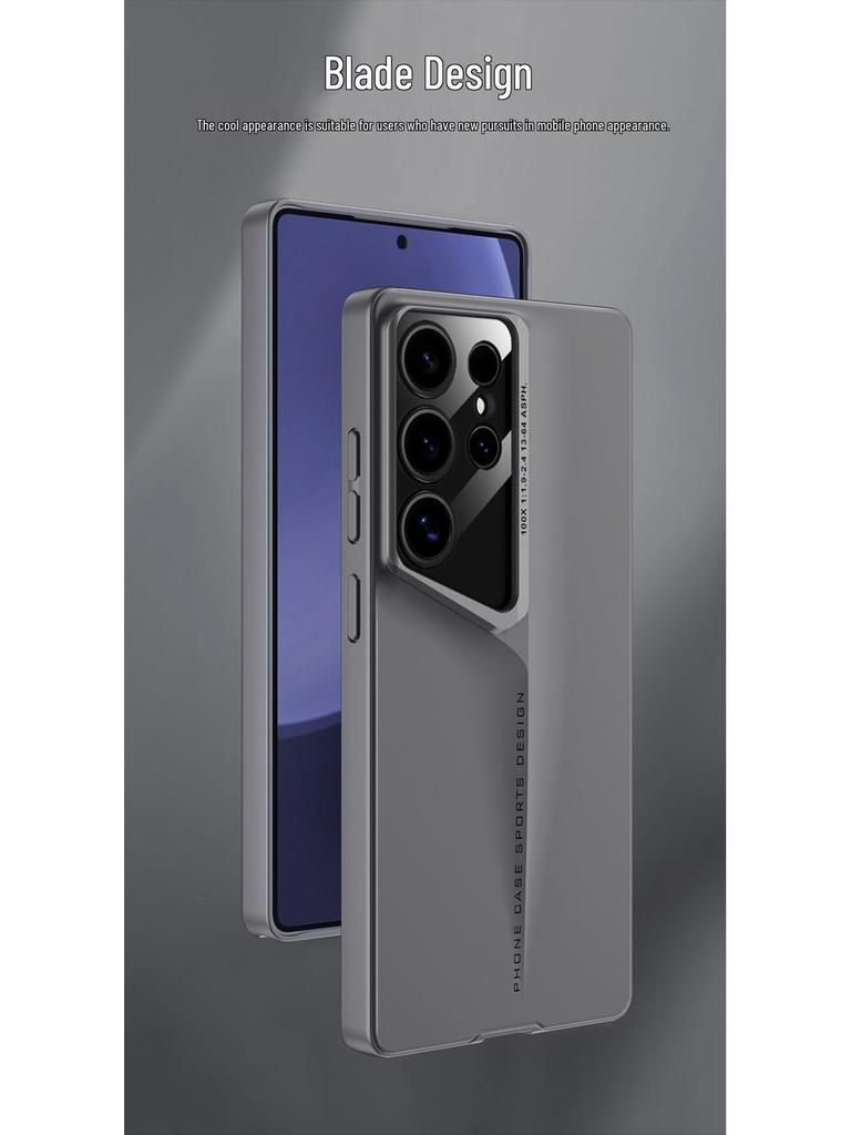Samsung S25 Ultra-Thin Phone Case: Blade Warrior Edge S24U Light Luxury Creative Design